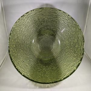 Vintage Anchor Hocking Soreno glass bowl 11"